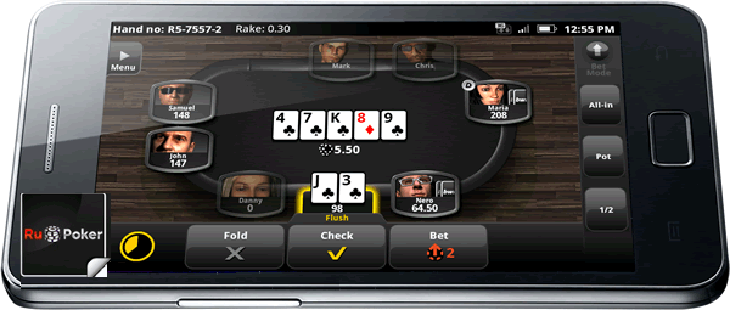 Скачать приложение RuPoker на Андроид