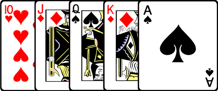 Комбинация Стрит с Тузом в Техасском Холдеме