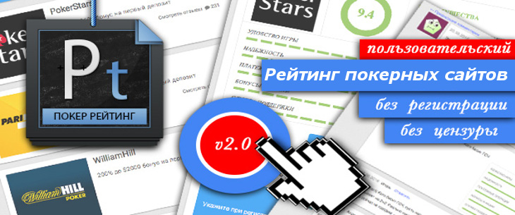 Рейтинг покерных сайтов