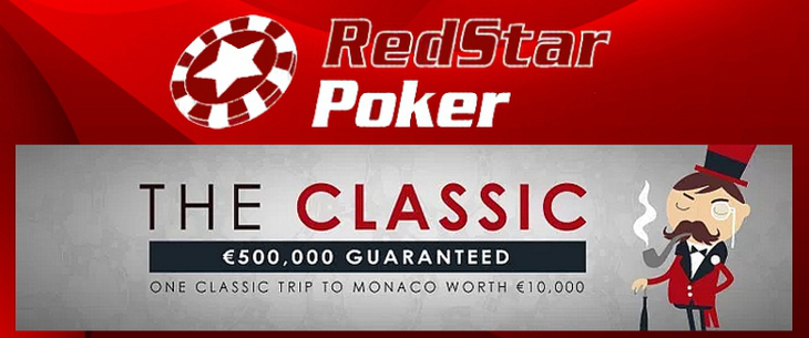 RedStar Poker проведет серию The Classic с гарантией €500.000