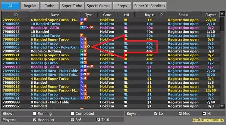 Как найти видео-стол в 888Poker