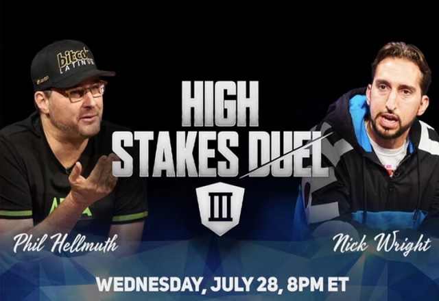 Фил Хельмут сразится с Ником Райтом в High Stakes Duel