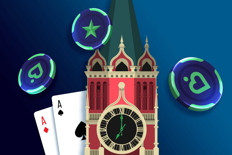 Фишки, карты, изображение здания