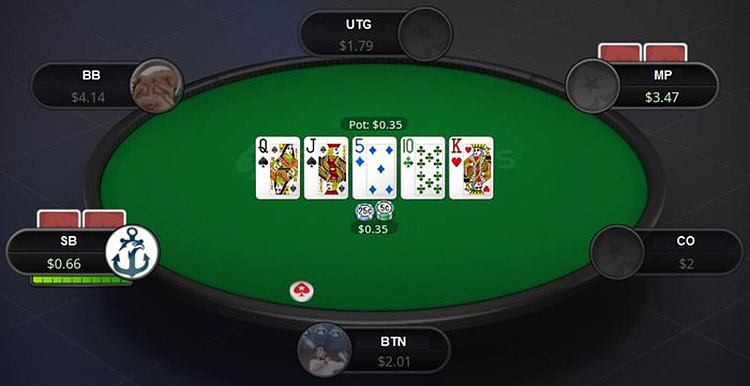 4 color deck PokerStars