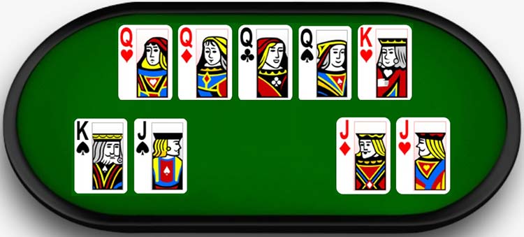 Каре с общим кикером