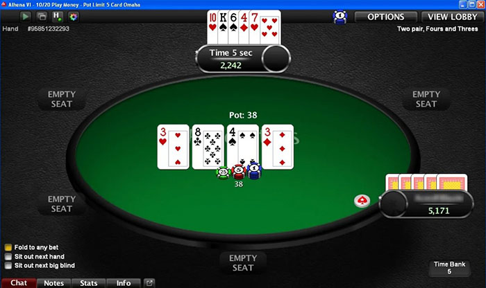 Пятикарточная омаха