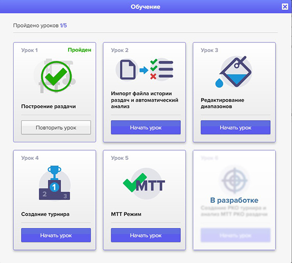 Уроки по использованию программы